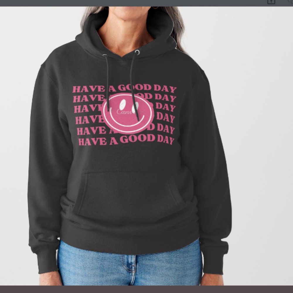 Spread positivity and warmth with this lovely and comfy hoodie